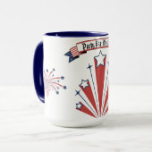Mug "Fêtez comme si c'était 1776 !" Café/Thé (Devant gauche)