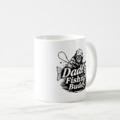 Mug Fêtez votre amour pour la pêche avec papa (Devant droit)