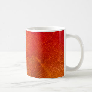 Mug Feu - Abstrait Orange Rouge Jaune Clair