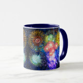 Mug Feu d'artifice (Devant droit)