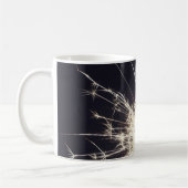Mug Feu d'artifice de nuit Sparkler - Coupe de café Sp (Gauche)