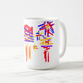 Mug Feu d'artifice wow (Devant droit)