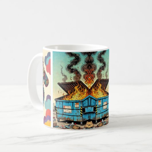 Mug feu de benne (Devant gauche)