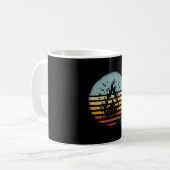 Mug Feu de camp Camping Rétro (Devant gauche)