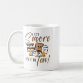 Mug Feu de camp d'anniversaire 10 ans Marshmallow C'es (Gauche)