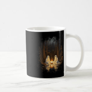 Mug Feu de camp fantôme vintage camping gothique Hallo