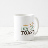 Mug Feu de camp grillé Camping amusant (Devant droit)