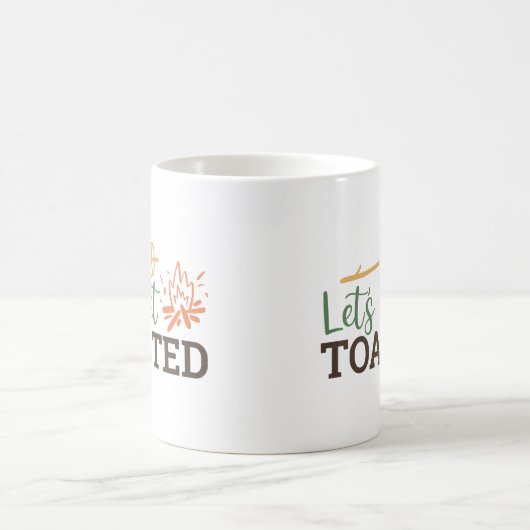 Mug Feu de camp grillé Camping amusant (Centre)