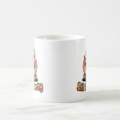 Mug Feu de camp lit drôle de jeu de mots de camping (Centre)