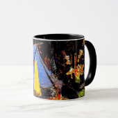 Mug Feu de camp, peinture artistique de Tom Thomson (Devant droit)