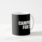 Mug Feu De Campement Pour 2 Camping (Devant droit)