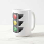 Mug Feu de circulation (Devant droit)