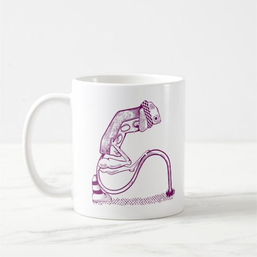 Mug Feu de circulation déprimé (Gauche)