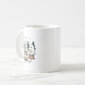 Mug Feu de feu de camp Fantôme Éffrayant Marshmallow H (Devant gauche)