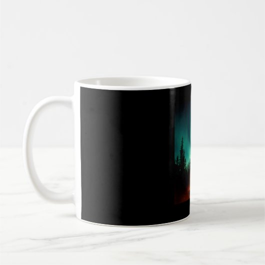 Mug Feu de lumière du Nord (Gauche)