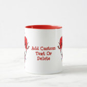 Mug Feu de Noël de l'ELF Santa Hat (Centre)