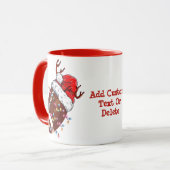 Mug Feu de Noël de l'ELF Santa Hat (Devant gauche)