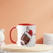 Mug Feu de Noël de l'ELF Santa Hat