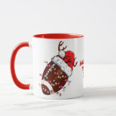 Mug Feu de Noël de l'ELF Santa Hat (Gauche)
