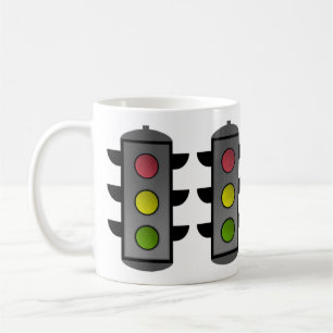 Mug Feu de signalisation d'art de bruit