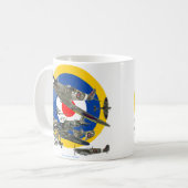 Mug Feu d'éclat de supermarine (Devant gauche)
