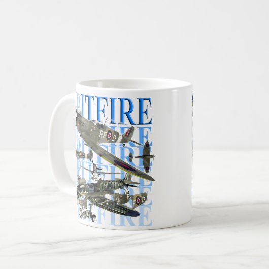 Mug feu d'épée de supermarine (Devant gauche)