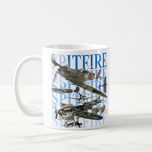 Mug feu d'épée de supermarine (Gauche)