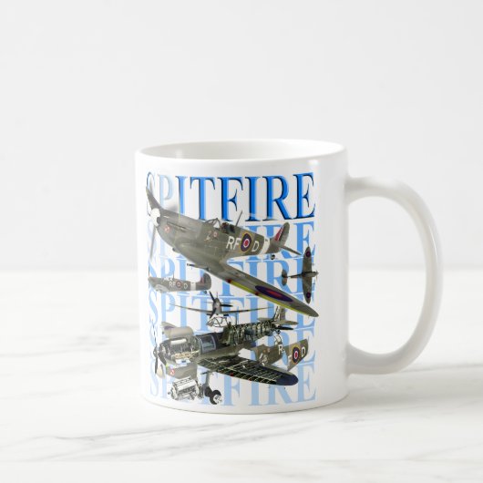 Mug feu d'épée de supermarine (Droite)