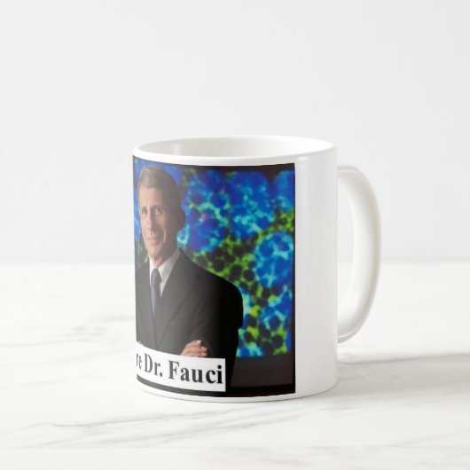 Mug Feu Dr Fauci (Devant droit)