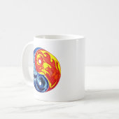 Mug Feu et glace Yin-Yang (Devant gauche)