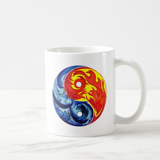 Mug Feu et glace Yin-Yang (Droite)
