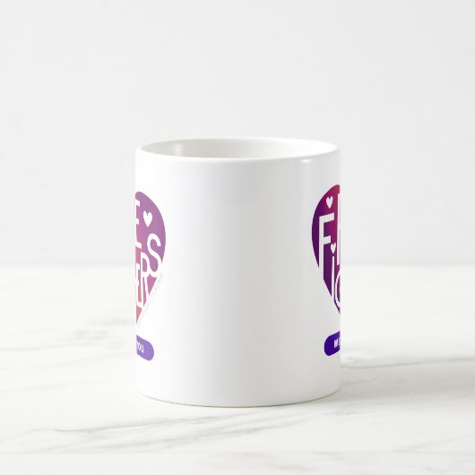 Mug Feu Fighters Nous Vous Aimons (Centre)