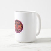 Mug Feu psychédélique Bélier Bélier (Devant droit)