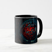 Mug Feu rouge d'enfer océanique (Devant droit)