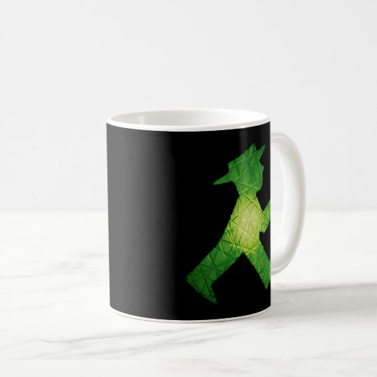 Mug Feu vert Ampeln Grã N (Devant droit)