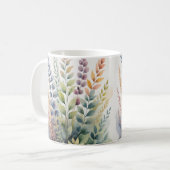 Mug Feuillage botanique Feuille Soft Pastel (Devant gauche)