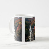 Mug Feuillage d'automne à la gorge de Queechee, (Devant gauche)