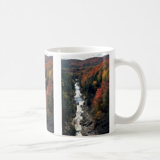 Mug Feuillage d'automne à la gorge de Queechee, (Droite)