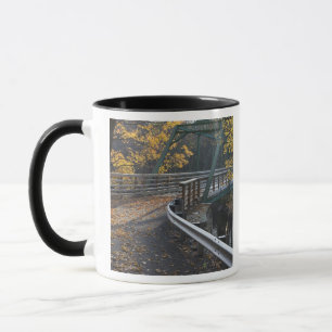 Mug Feuillage d'automne et pont au-dessus des Millers