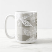 Mug Feuillage d'automne Fleurs d'automne et Citrouille (Gauche)