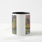Mug Feuillage d'automne le long de la rivière Virgin p (Centre)