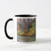 Mug Feuillage d'automne le long de la rivière Virgin p (Gauche)