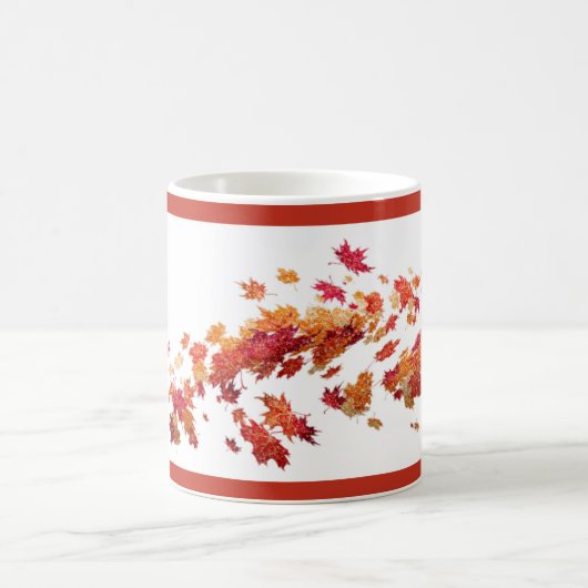 Mug Feuillage d'automne moderne (Centre)