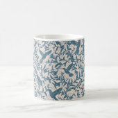 Mug Feuillage des colibris bleu blanc (Centre)