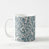 Mug Feuillage des colibris bleu blanc (Gauche)