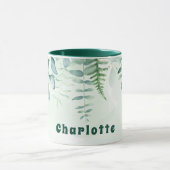 Mug Feuillage vert Eucalyptus nom vert (Centre)