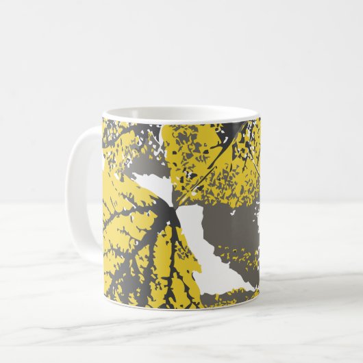 Mug feuille aspen (Devant gauche)