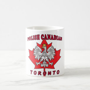 Mug Feuille canadienne polonaise Toronto