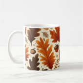 Mug feuille/citrouille/cavernes Automne (Gauche)