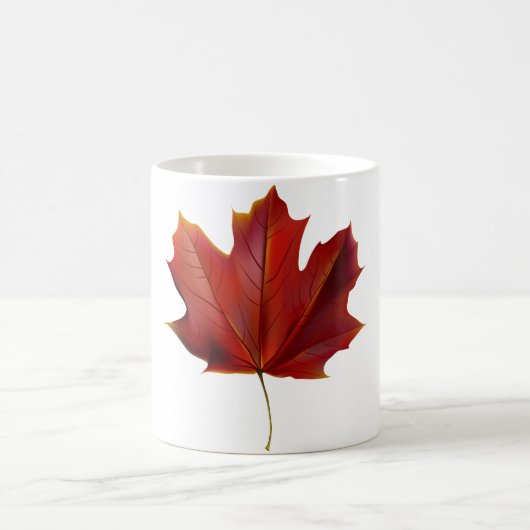Mug feuille d' érable du canada (Centre)
